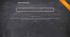Desktop Screenshot of norbert-kamrad.de