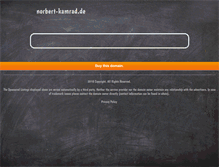 Tablet Screenshot of norbert-kamrad.de